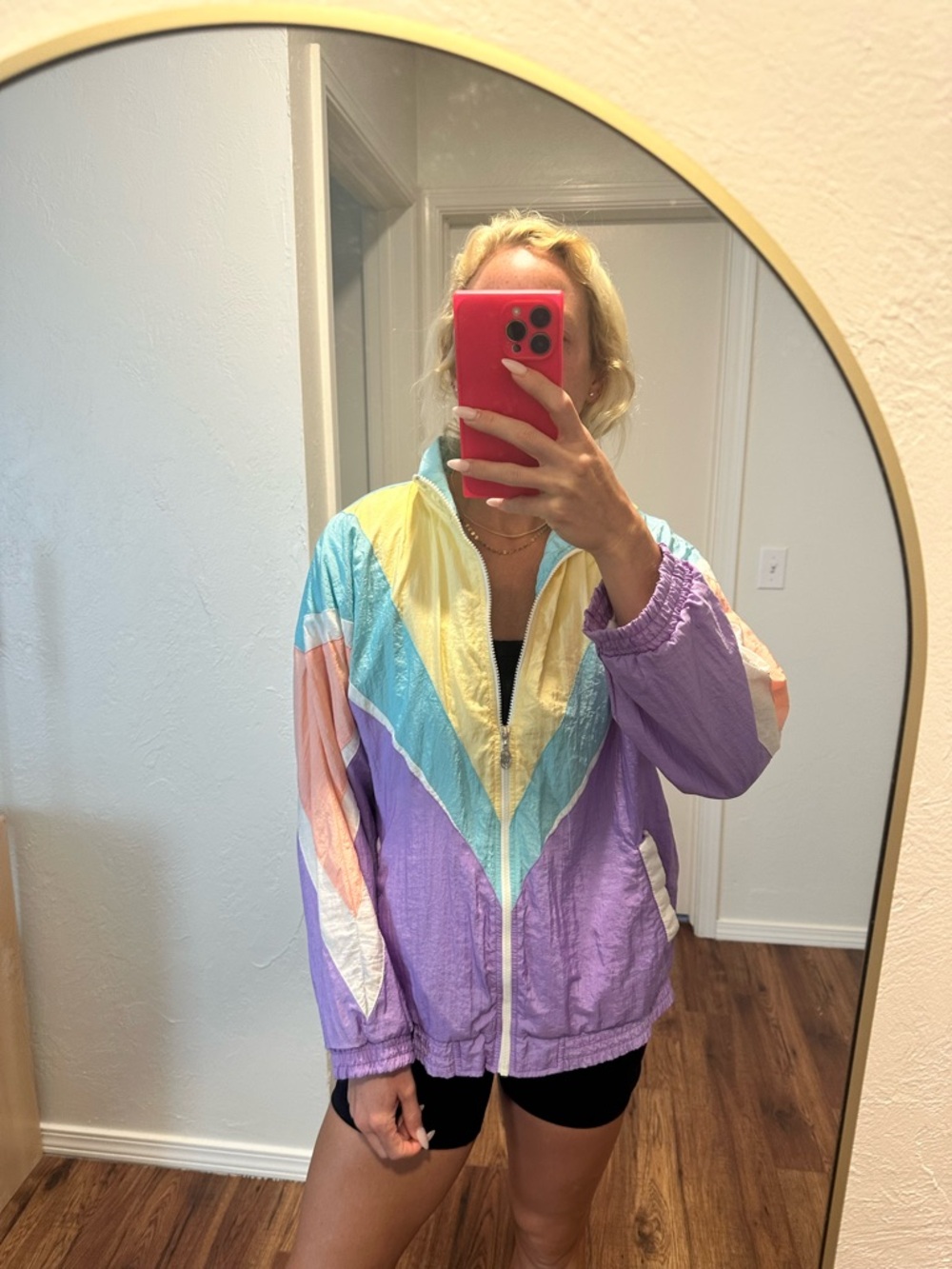 Vintage 80’s/90’s colorful windbreaker - Picture 1 of 7